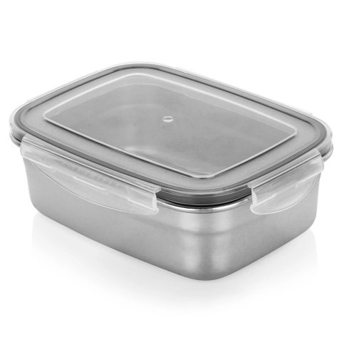 Grupa Orion Sp. z o.o. Pojemnik na Jedzenie Stalowy z Pokrywką Uszczelką EXCELLENT HOUSEWARE 700ml