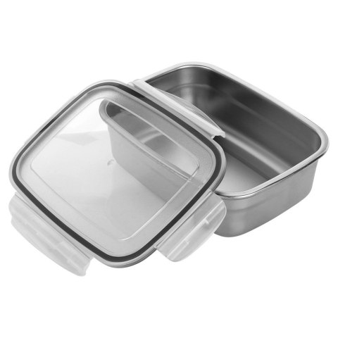 Grupa Orion Sp. z o.o. Pojemnik na Jedzenie Stalowy z Pokrywką Uszczelką EXCELLENT HOUSEWARE 700ml