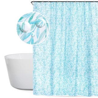 Grupa Orion Sp. z o.o. Wodoodporna Zasłona Prysznicowa Łazienkowa BATHROOM SOLUTIONS 180 x 200 cm