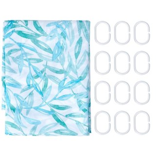 Grupa Orion Sp. z o.o. Wodoodporna Zasłona Prysznicowa Łazienkowa BATHROOM SOLUTIONS 180 x 200 cm