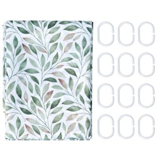 Grupa Orion Sp. z o.o. Wodoodporna Zasłona Prysznicowa Łazienkowa BATHROOM SOLUTIONS 180 x 200 cm