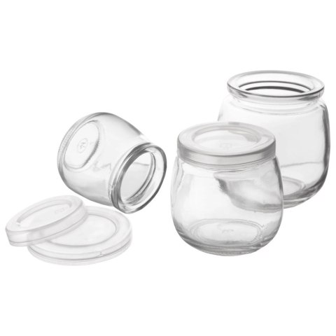Grupa Orion Sp. z o.o. Zestaw 12 Słoików Słoiczków Słoiki na Jogurt Desery Szklane ORION 200ml