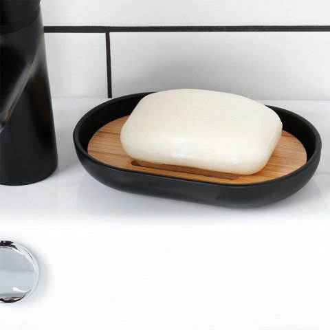 Vilde Akcesoria Łazienkowe Dozownik Mydelniczka Szczotka Kosz Kubki VILDE 6 el.