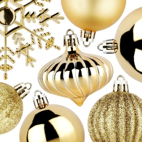 Vilde Bombki choinkowe nietłukące 4 / 5 / 6 / 10 cm 40 szt.