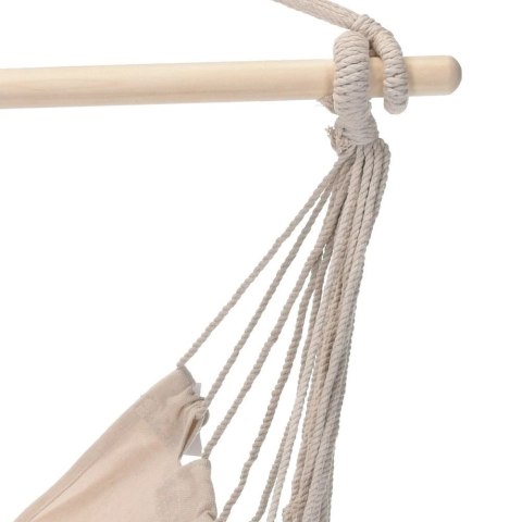 Ambiance Hamak Brazylijski Podwieszany Fotel Grafitowy z Poduszką ProGarden 95 cm