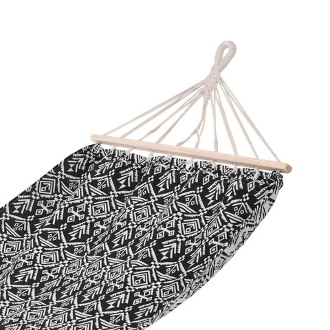 Ambiance Hamak Jednoosobowy Ogrodowy Wiszący Solidny Wytrzymały AMBIANCE 200 x 80 cm