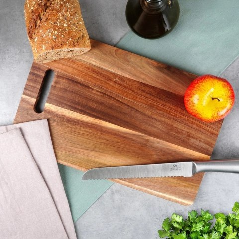 EXCELLENT HOUSEWARE Deska do krojenia drewniana 40x25 cm