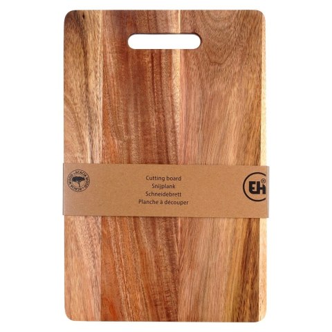 EXCELLENT HOUSEWARE Deska do krojenia drewniana 40x25 cm