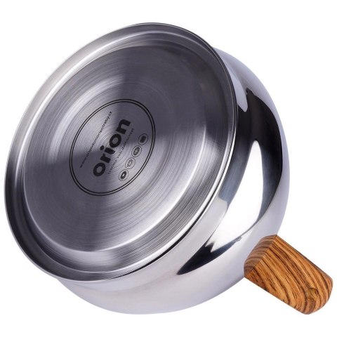 Orion Czajnik z gwizdkiem stalowy srebrny 1,5 l