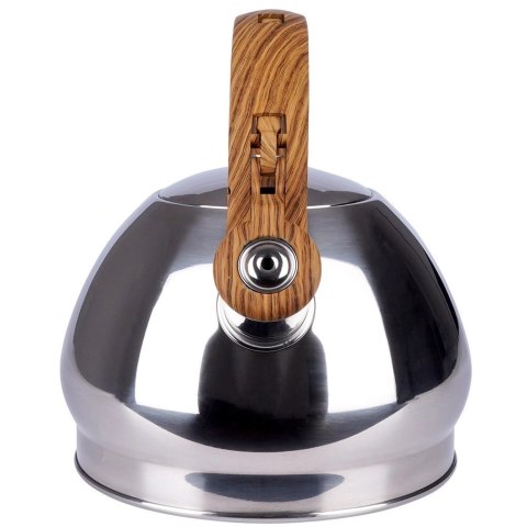 Orion Czajnik z gwizdkiem stalowy srebrny 1,5 l