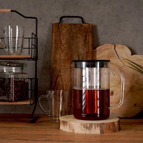 Orion Dzbanek z Zaparzaczem do Herbaty Napary Szklany Żaroodporny ORION 1,6 l