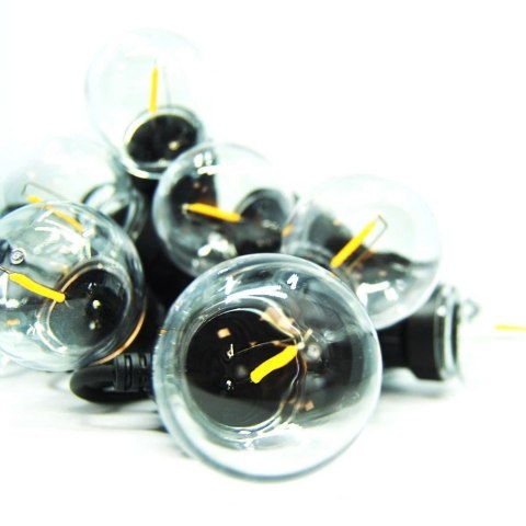 PROGARDEN Girlanda Lampki Świąteczne Żarówki Ogrodowe PROGARDEN LED 7,5 m 10 szt.