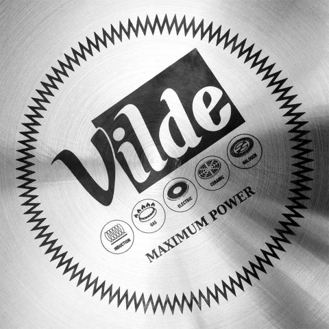 Vilde Czajnik z Gwizdkiem Stalowy Nierdzewny Czarny Złoty VILDE 3 L