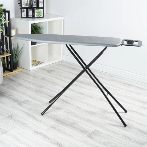 Vilde Deska do Prasowania Szara Solidna Regulowana VILDE 130 x 34 x 87,5 cm