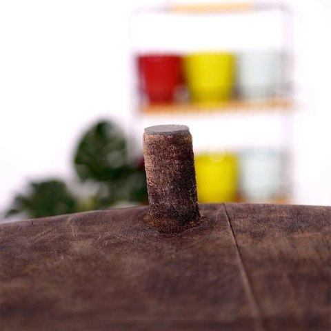 Vilde Deska do Serwowania Przekąsek na Nóżkach Podwyższeniu Drewniana VILDE 37 cm