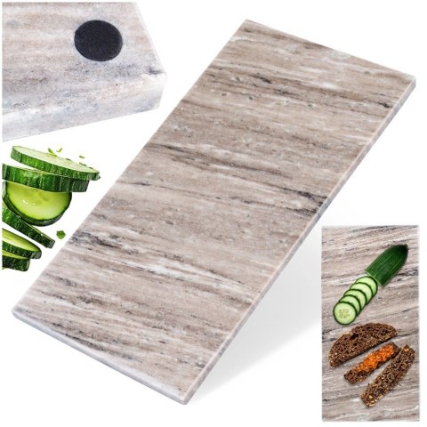 Vilde Deska do krojenia i serwowania marmurowa 40x20 cm