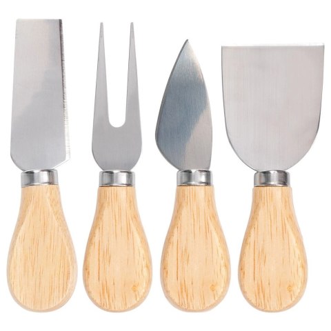 Vilde Deska do serów z nożami bambusowa 5 el.