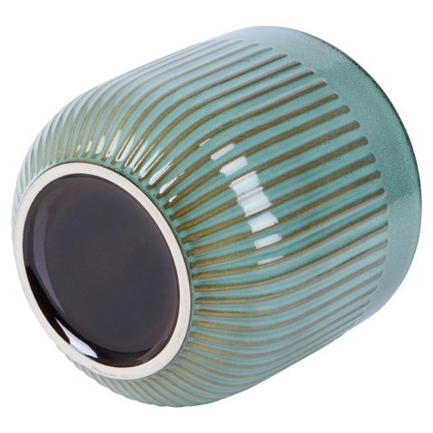 Vilde Doniczka Osłonka Porcelanowa Ozdobna Dekoracyjna Zielona VILDE 17 cm