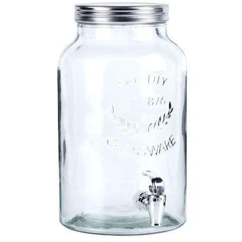 Vilde Dzbanek Słój do Napojów z Kranikiem Szklany VILDE 6,2 L