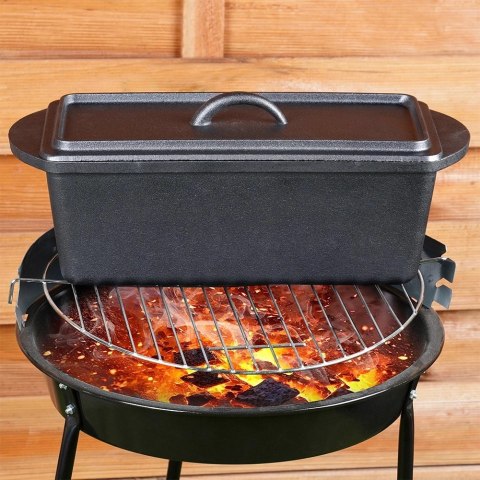 Vilde Forma do Wypiekania Chleba z Pokrywką Żeliwna VILDE 35 cm 3 L