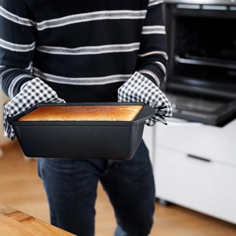 Vilde Forma do Wypiekania Chleba z Pokrywką Żeliwna VILDE 35 cm 3 L
