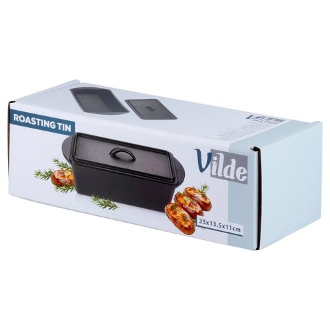 Vilde Forma do Wypiekania Chleba z Pokrywką Żeliwna VILDE 35 cm 3 L