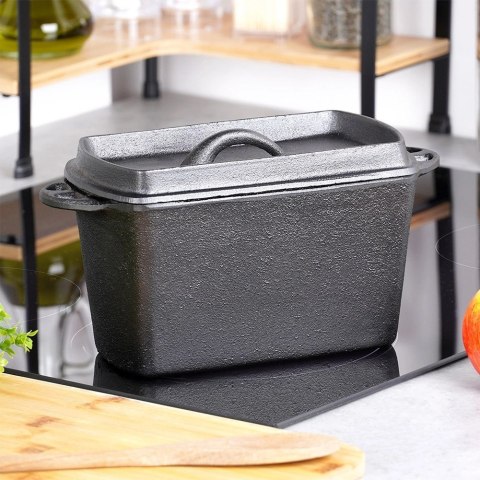 Vilde Forma do chleba z pokrywką żeliwna CAST LINE 27 cm, 2 l