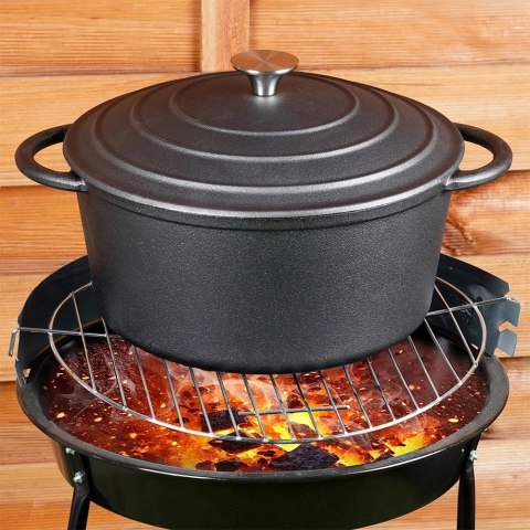 Vilde Garnek Żeliwny Solidny Gaz Indukcja Solidny Uniwersalny VILDE 33x26x12 cm