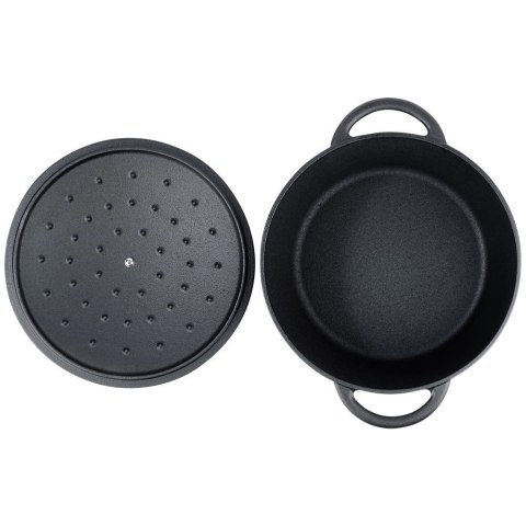 Vilde Garnek Żeliwny Solidny Gaz Indukcja Solidny Uniwersalny VILDE 33x26x12 cm