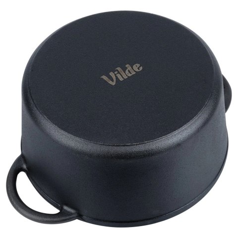 Vilde Garnek Żeliwny Solidny Gaz Indukcja Solidny Uniwersalny VILDE 33x26x12 cm