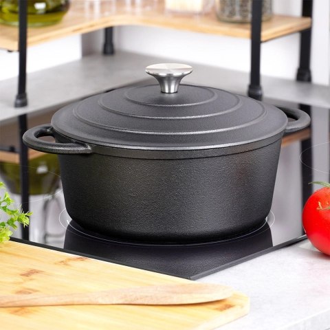 Vilde Garnek z pokrywką żeliwny CAST LINE 22 cm, 2,6 l