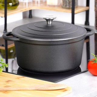 Vilde Garnek z pokrywką żeliwny CAST LINE 24 cm, 3,9 l