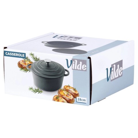 Vilde Garnek z pokrywką żeliwny CAST LINE 28 cm, 5,9 l