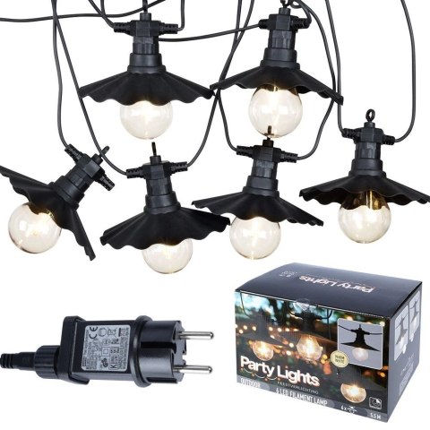 Vilde Girlanda Ogrodowa Ozdobna Żarówki Lampki VILDE LED 5,5 m 6 szt.