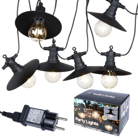 Vilde Girlanda Ogrodowa Żarówki Lampki Ozdobne VILDE LED 5,5 m 6 szt.