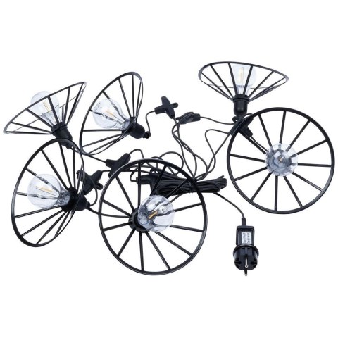 Vilde Girlanda Ogrodowa Żarówki Lampki Świąteczne VILDE LED 5,5 m 6 szt.