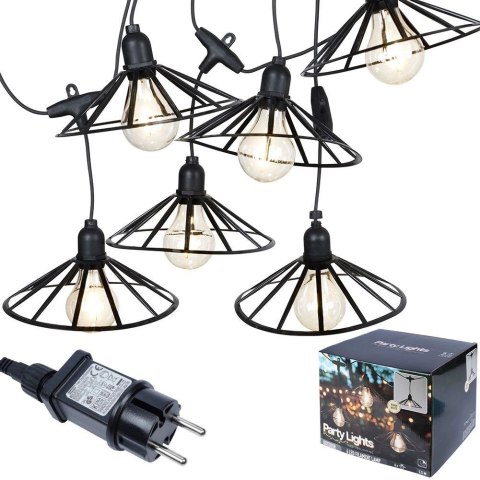 Vilde Girlanda Ogrodowa Żarówki Lampki Świąteczne VILDE LED 5,5 m 6 szt.