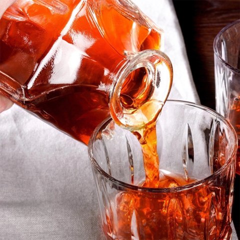 Vilde Karafka i Szklanki do Whisky Szklane VILDE 900 ml + 4x300 ml 5 el.