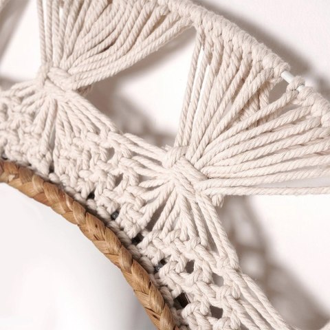 Home Styling Collection Lustro Ścienne z Ramą Wiszące Ozdobne Dekoracyjne HOME STYLING 55 cm