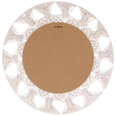 Home Styling Collection Lustro Ścienne z Ramą Wiszące Ozdobne Dekoracyjne HOME STYLING 55 cm