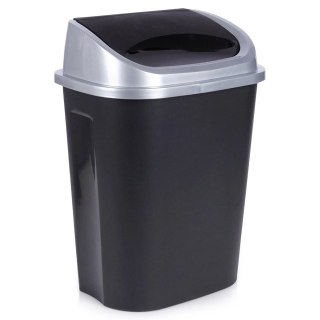 Vilde Kosz na Śmieci Odpady Plastikowy Czarny do Kuchni Łazienkowy VILDE 25 l