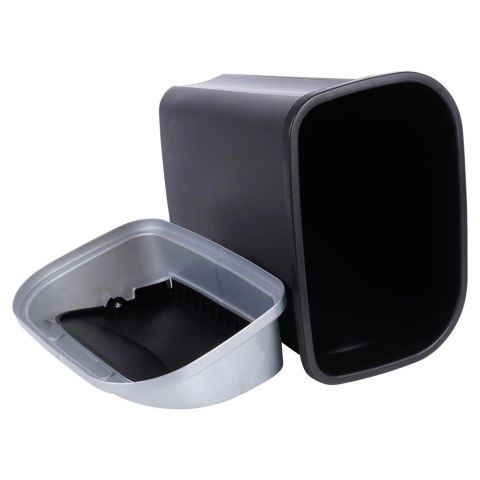 Vilde Kosz na Śmieci Odpady Plastikowy Czarny do Kuchni Łazienkowy VILDE 25 l