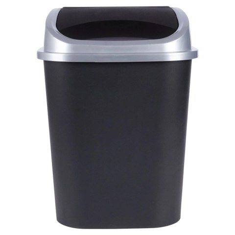Vilde Kosz na Śmieci Odpady Plastikowy Czarny do Kuchni Łazienkowy VILDE 25 l
