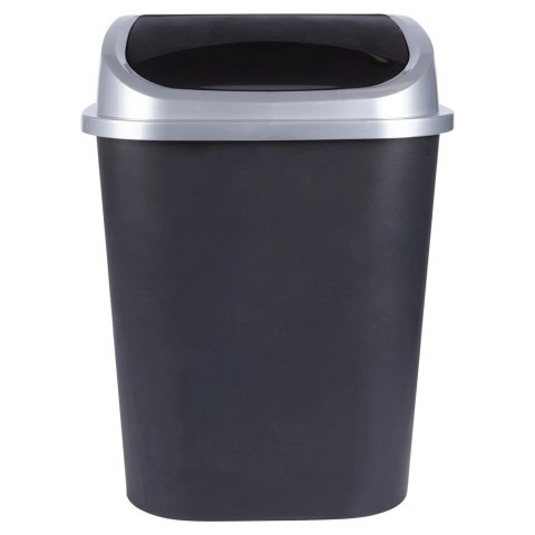 Vilde Kosz na Śmieci do Kuchni Plastikowy Czarny Uniwersalny VILDE 50 l