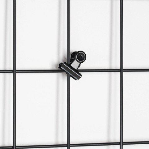 Vilde Kratka na Zdjęcia Notatki Ścianę Metalowa Biurowa Czarna VILDE 58 x 72 cm