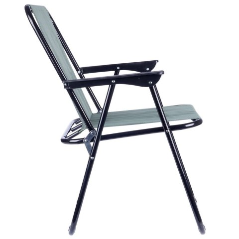 Vilde Krzesło na Plażę Biwak Wędkarskie Turystyczne Składane VILDE 54x44,5x72,5cm