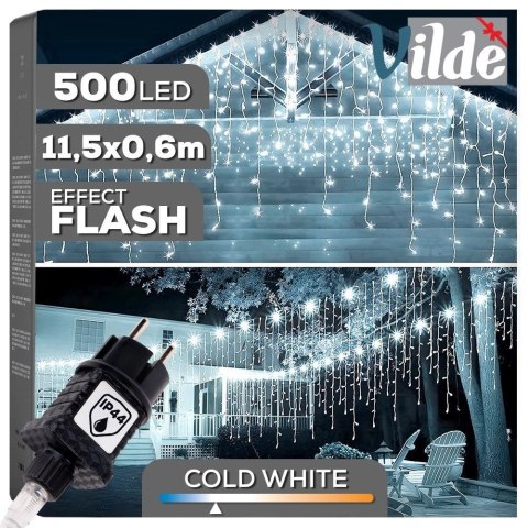 Vilde Kurtyna świetlna zewnętrzna 500 LED 11,5 m