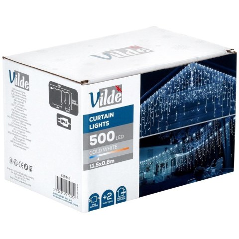 Vilde Kurtyna świetlna zewnętrzna 500 LED 11,5 m