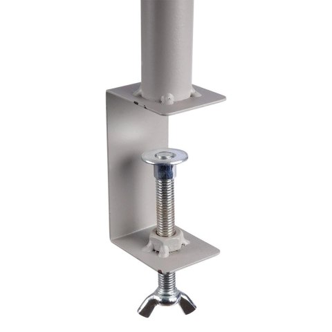 Vilde Kwietnik Stojak Metalowy Ozdobny Przykręcany Podstawka Szary VILDE 36 cm