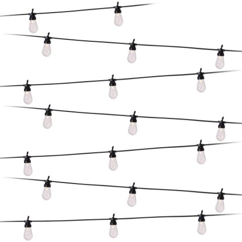 Vilde Lampki Led Girlanda Żarówki Ogrodowe Ozdobne Lekkie Solidne VILDE 12,5 m